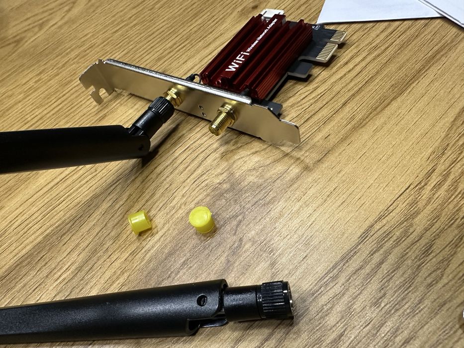 Wi-Fi  + блютуз модуль мережива карта для пк Pci