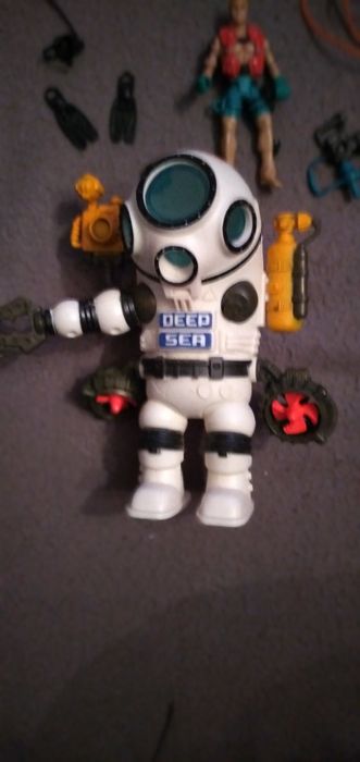 Rescue Boat, Deep Sea, Action Figures + Diving Suit + Accessories64740964505601123