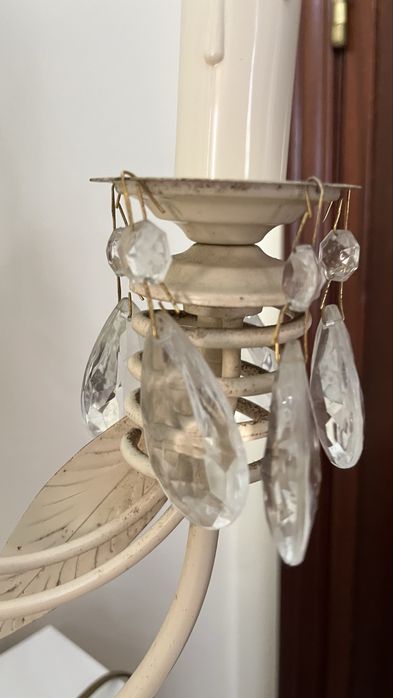 Conjunto 1 candeeiro teto + 2 candeeiros de mesa