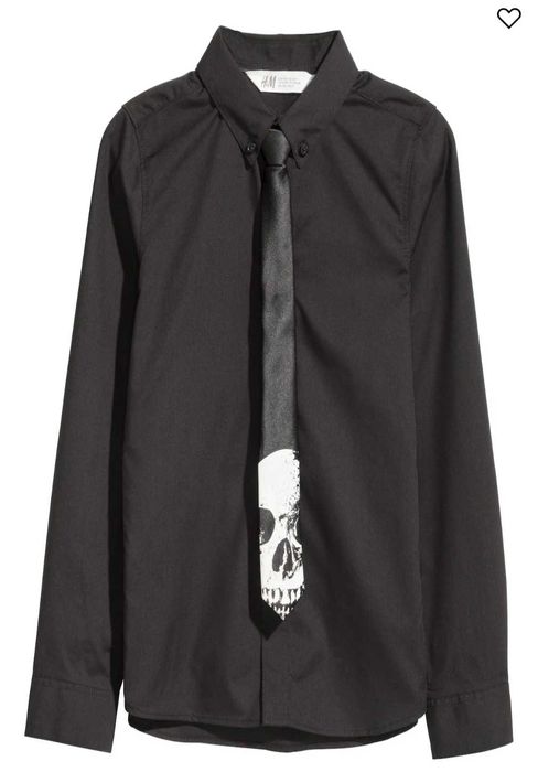 Сорочка чорна для хлопчика, нова, рубашка на 152см, 11-12 років