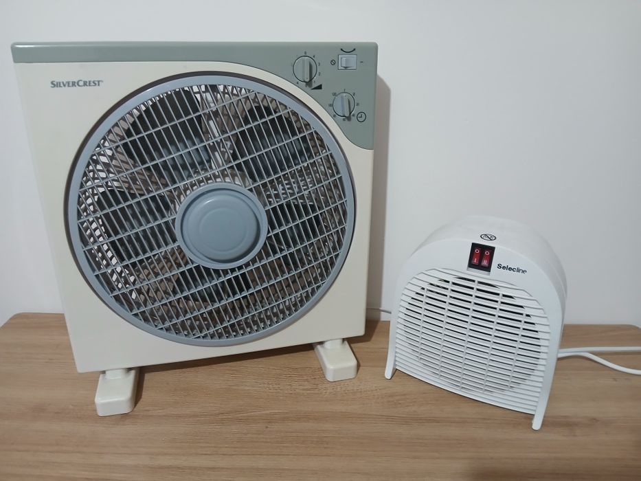 Ventoinha + aquecedor