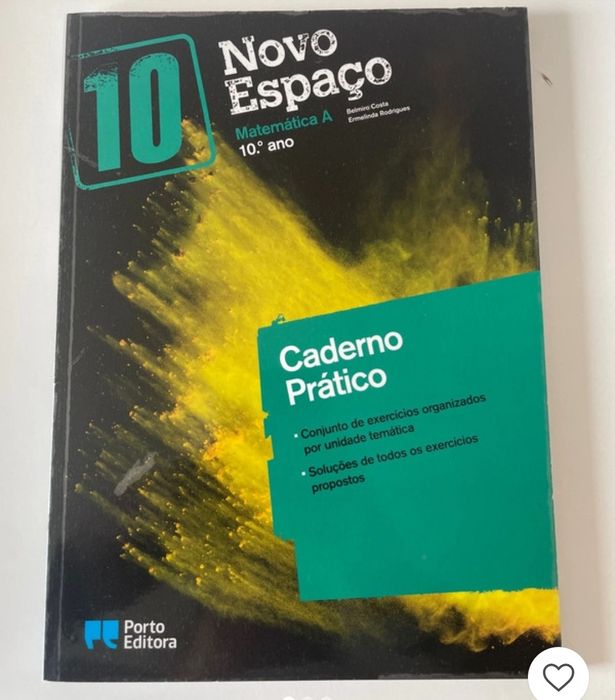Novo espaço 10°ano Caderno atividades
