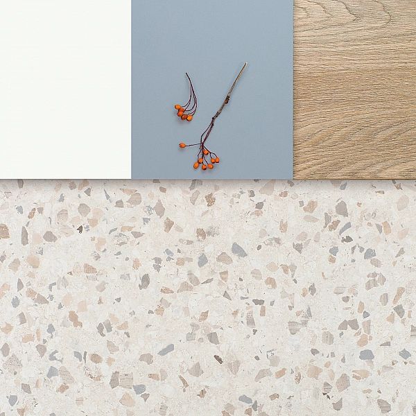Blat kuchenny, roboczy SWISS KRONO TERRAZZO CASSATA D1104, 600/4100/38