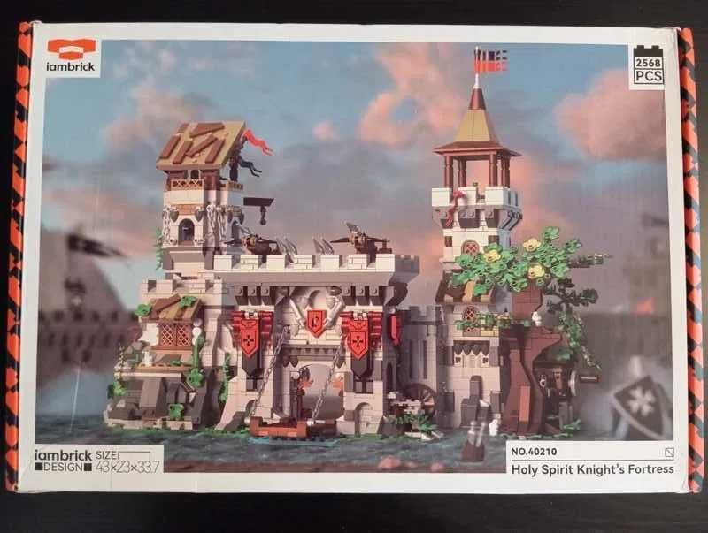 Forteca Rycerzy Świętego Ducha Zamek 2568pc kompatybilne z LEGO Castle