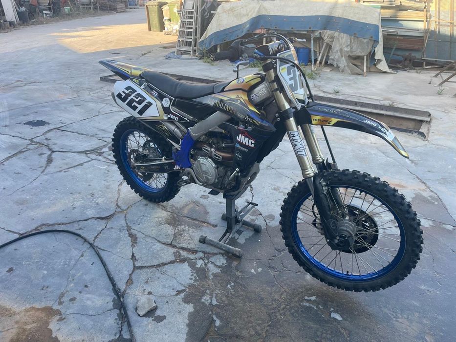 Yamaha yz450f versao monsters 2021