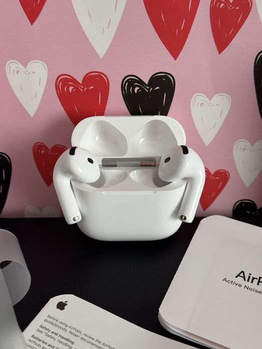 Навушники Apple AirPods 4 (ANC) з режимами шумоподавлення та прозорості