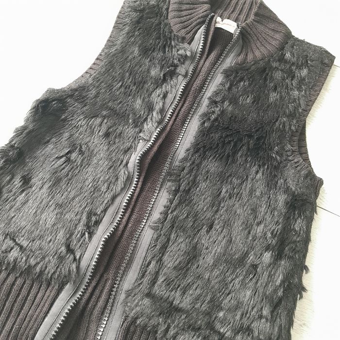 Futrzna kamizelka H&M   134 cm