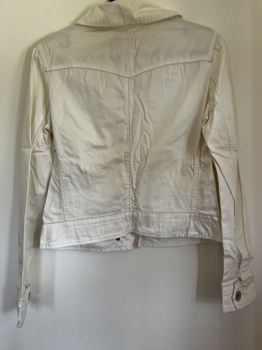 Casaco tipo ganga branco