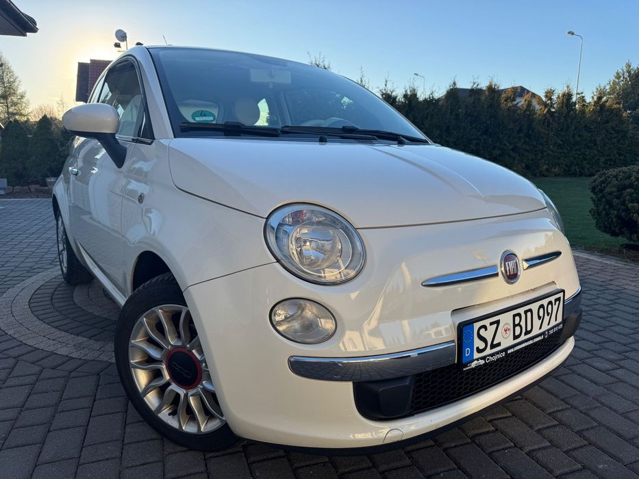 Fiat 500 LIFT 1,25 69km klima ALUSY Automat Niemcy