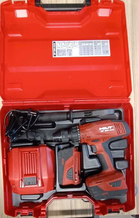 ZESTAW Wiertarko-Wkrętarka Hilti SF 8M-A22 – Mało używany! Fakturę VAT