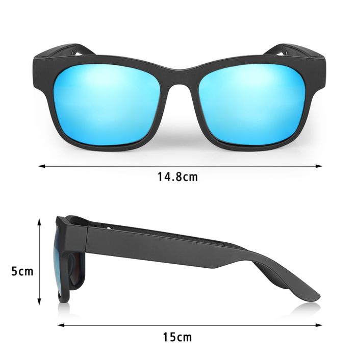 Oculos condução óssea, mãos-livres chamada e música