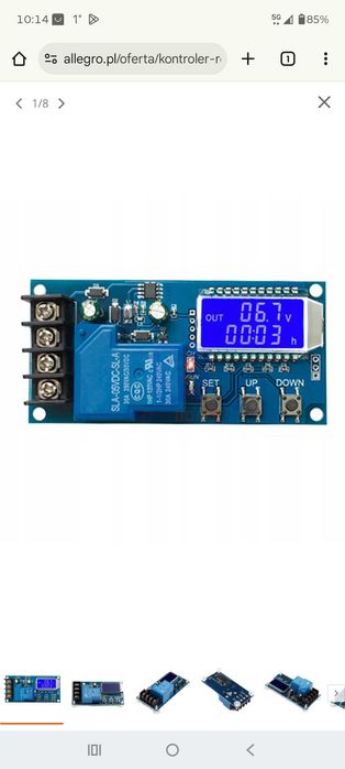 Kontroler ładowania akumulatora XY-L30A 30A 6-60V