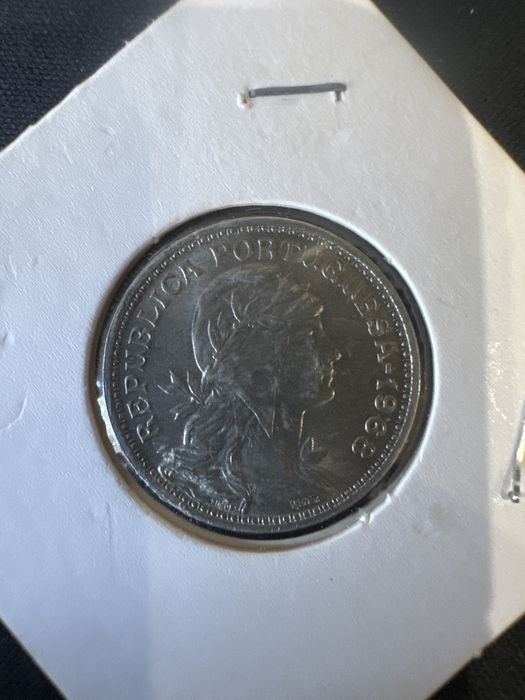 Moeda 50centavos 68 flor de cunho