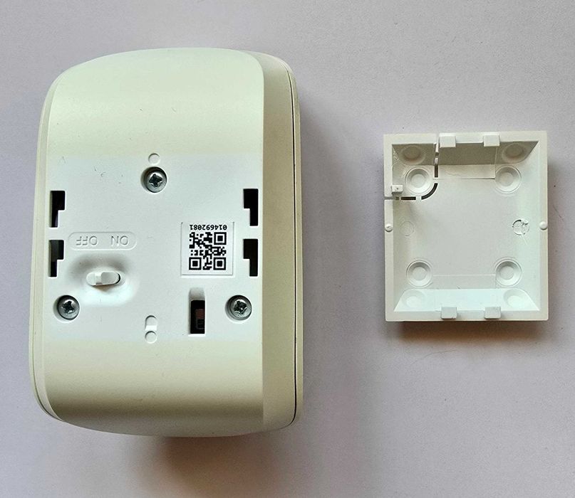 Бездротовий датчик руху та розбиття скла Ajax CombiProtect White