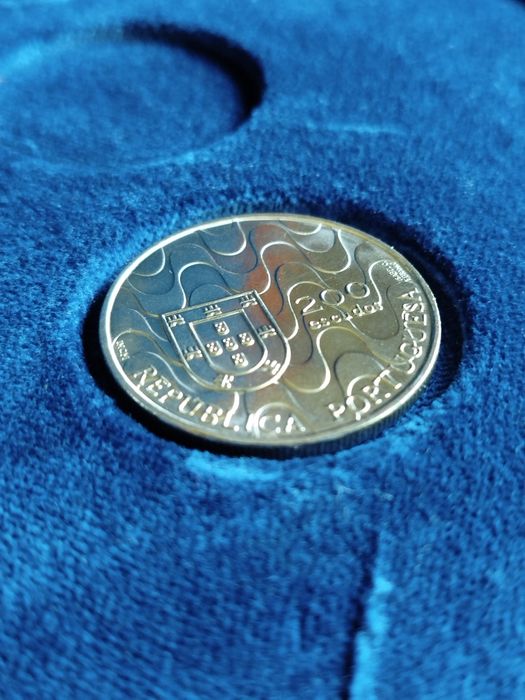 Moeda comemorativa de 200 Escudos- Presidência da Comunidade Europeia