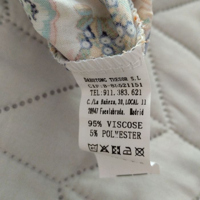 Calças tecido leve L