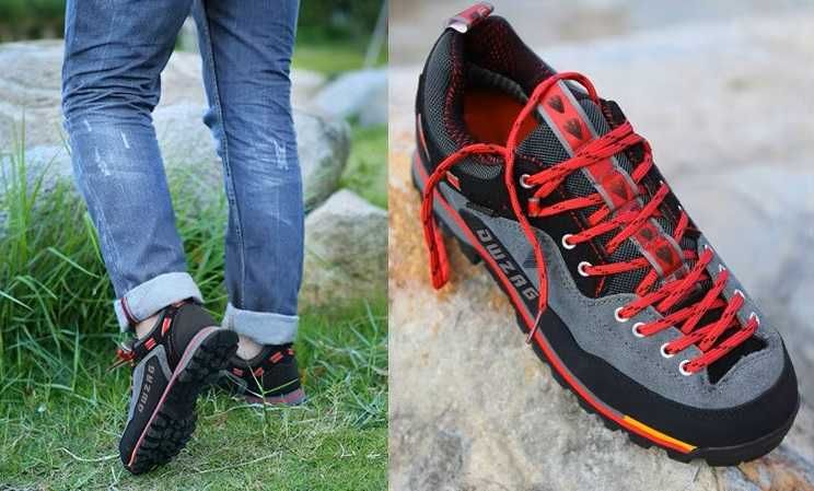 Buty trekkingowe czerwone