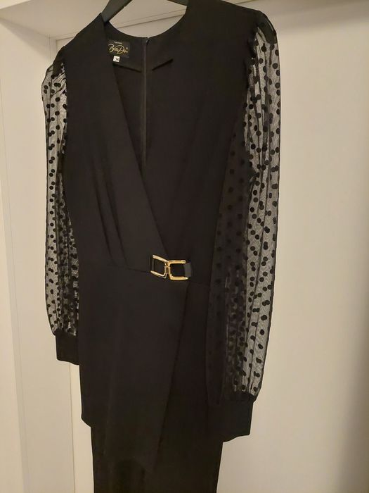 Kombinezon elegancki czarny