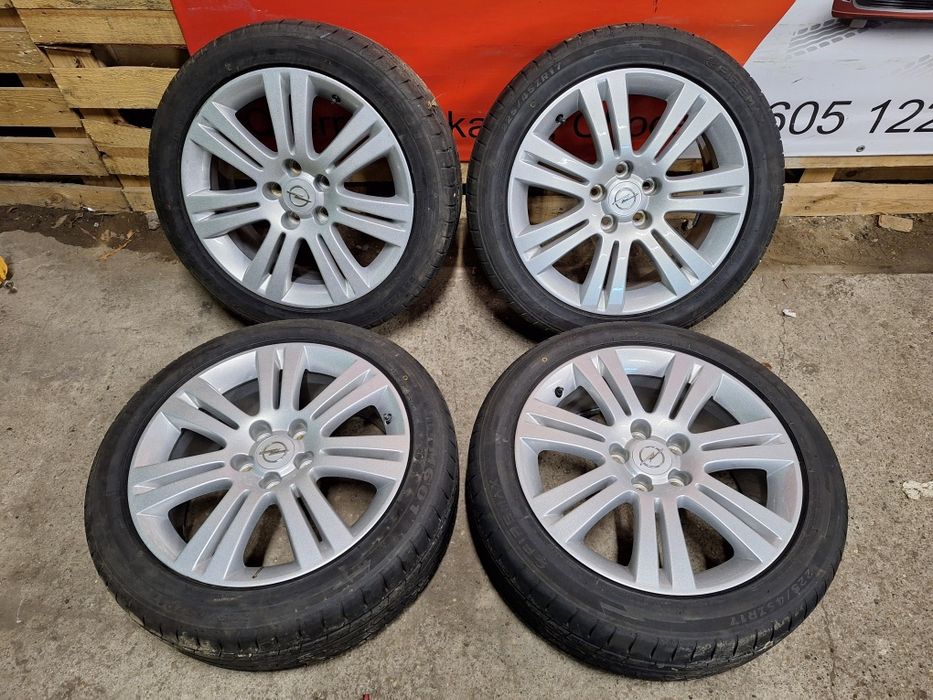 Alufelgi 5x110 17 ET39 Opel Astra H Corsa Vectra C Zafira B Jeep Fiat