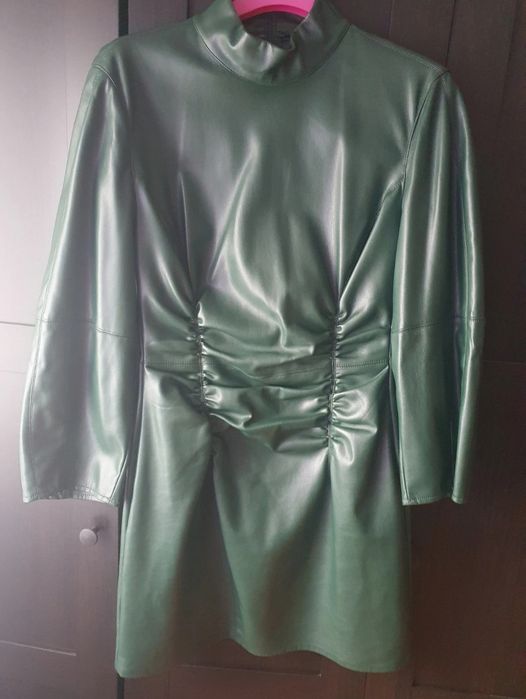 Vestido Zara ecopele