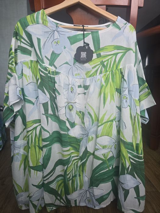 Nowa bluzka oversize na lato 100% bawełna