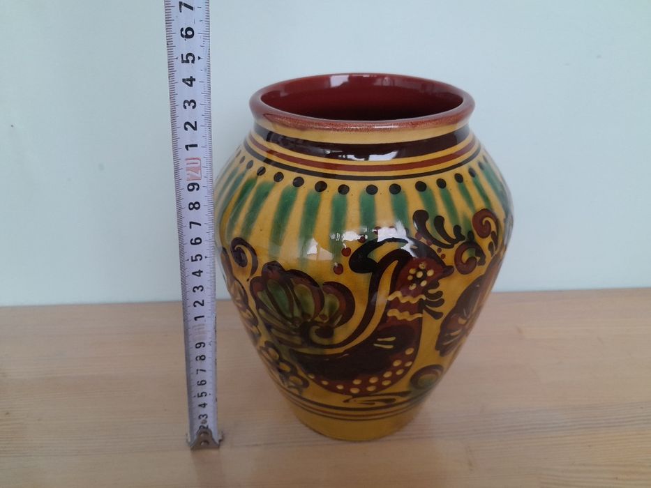 Ваза "Зозули" Проторьевы Васильковская керамика