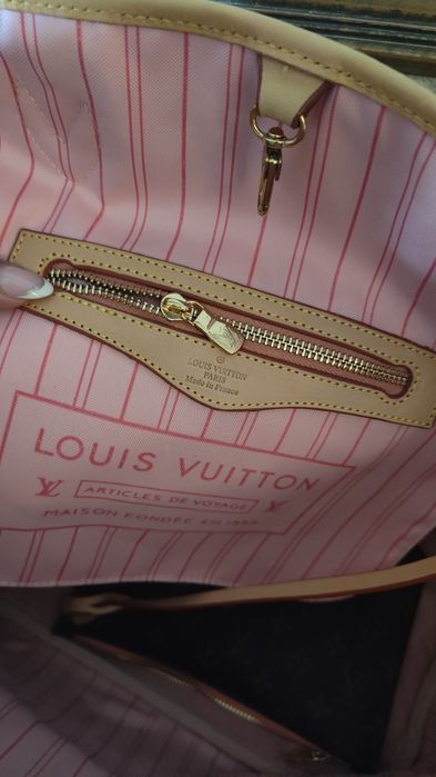 Torebka neverfull skóra naturalna shopperka duża