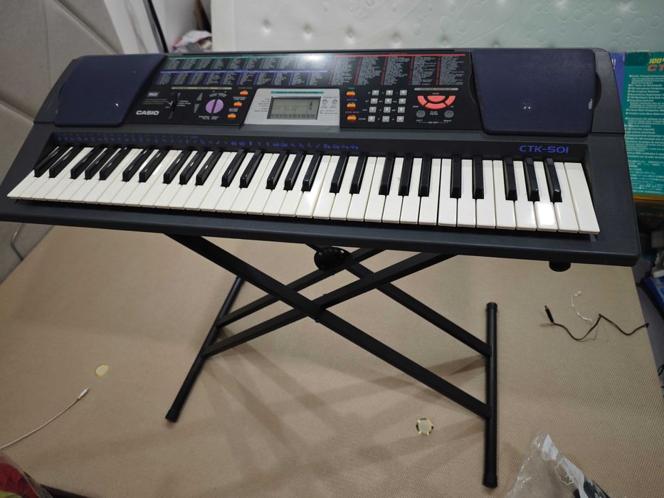 Órgão Eletrônico Casio CTK 501 Vintage Nunca Utilizado