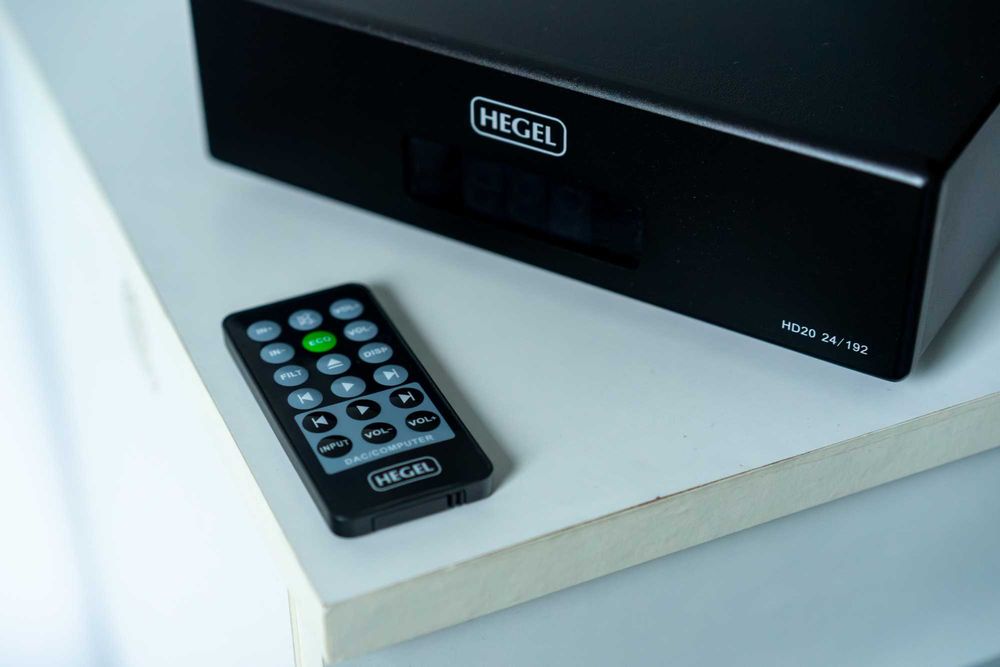 Hegel HD20 DAC 24/192 – świetny stan, pilot, komplet