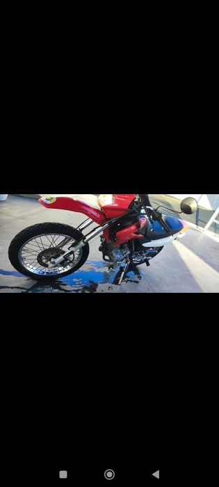 XR 125 Ano 2005 travão a disco