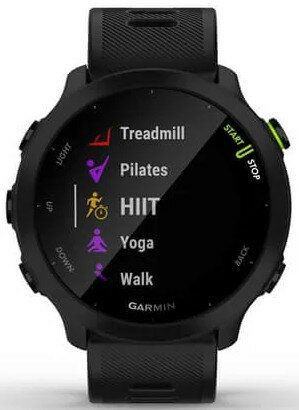 Zegarek sportowy GARMIN Forerunner 55 Czarny