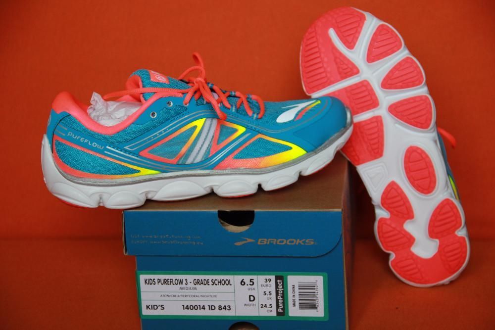 Кроссовки Brooks Kids PureFlow 3 (Little Kid/Big Kid)
