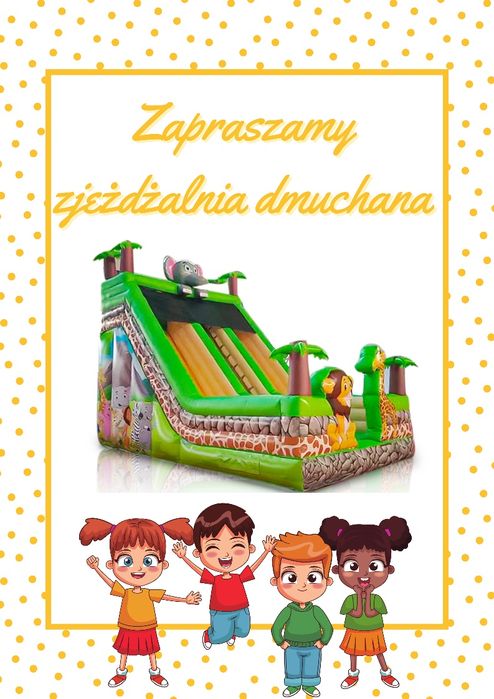 Wynajem zjeżdżalni dmuchanych