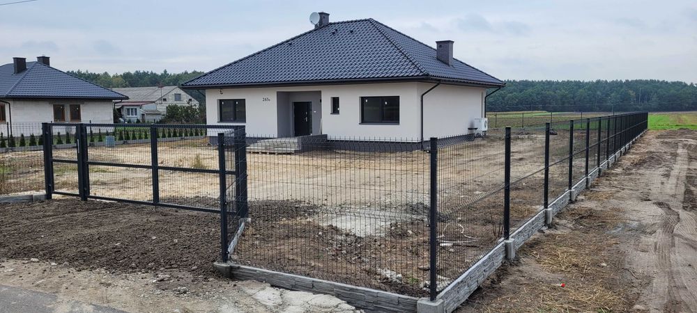 Montaż ogrodzeń siatka, panele