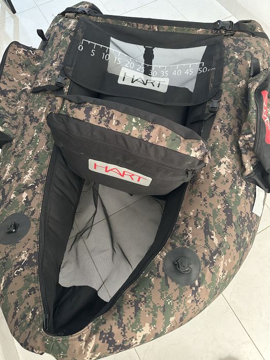 Pato para pesca individual com bomba de ar NOVO