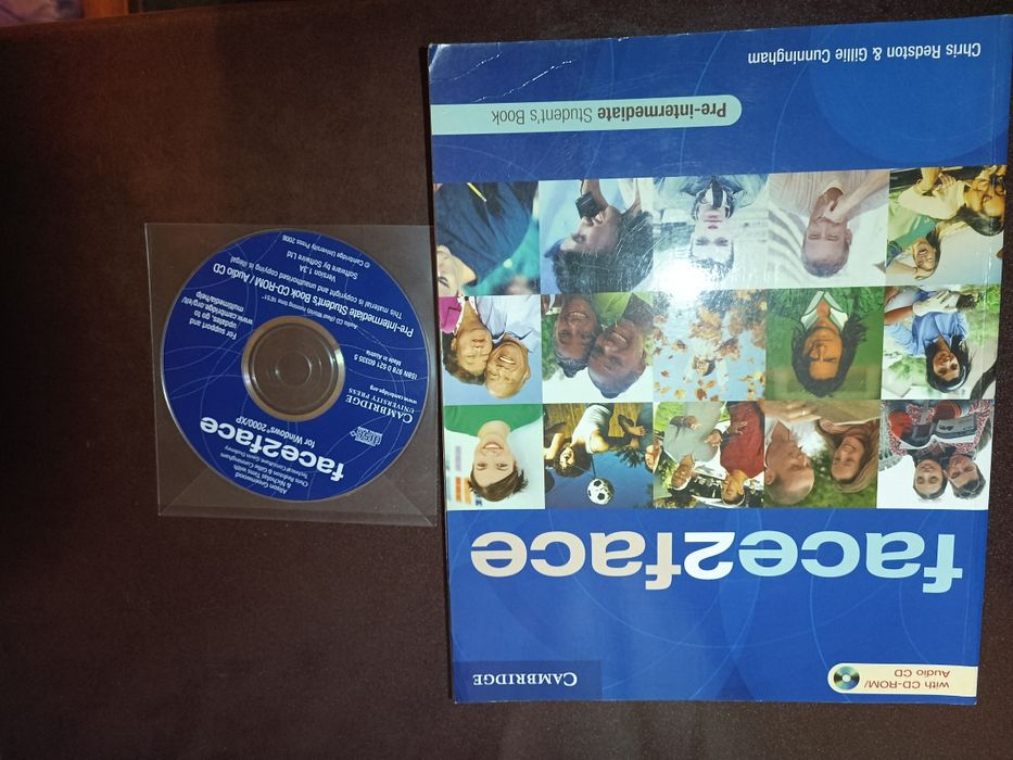 Student's book Pre-Intermediate Face to face з диском. Є відмітки до 1