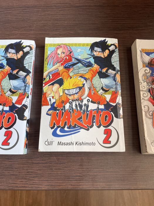 Naruto Manga 1,2,3,5