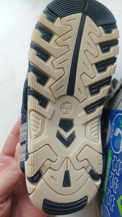 Босоніжки для хлопчика Lupilu р.27, 28 Устілка (см) 17-18