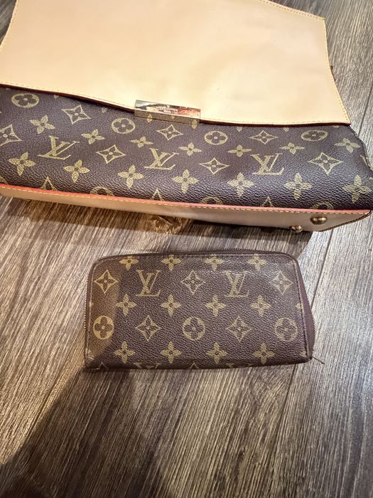 сумка луи витон с кошельком