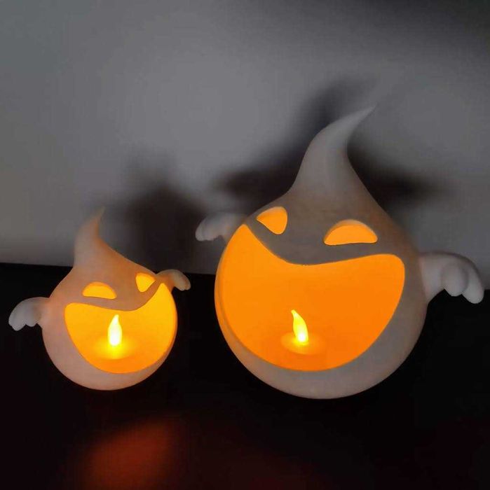 Porta‑doces “Candy Ghost” (fantasma)  Halloween