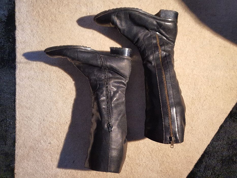 Botas pele à cavaleiro 39