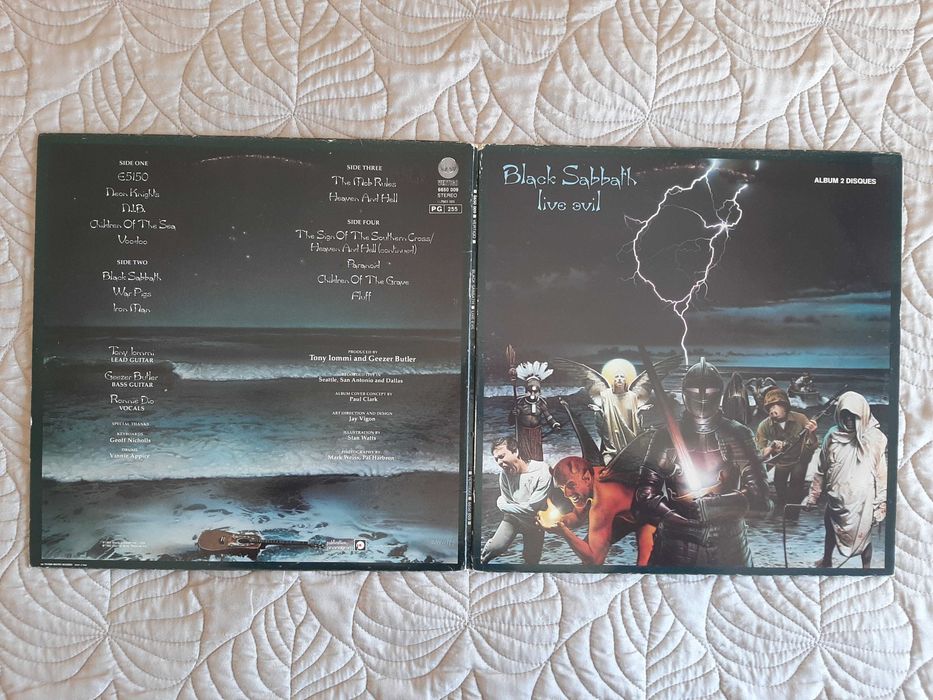 Black Sabbath - Live Evil - França - 2 x Vinil LP