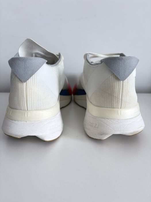 Adidas Adizero Boston 12 Lightstrike Pro Białe Do Biegania Rozmiar 42 2/3