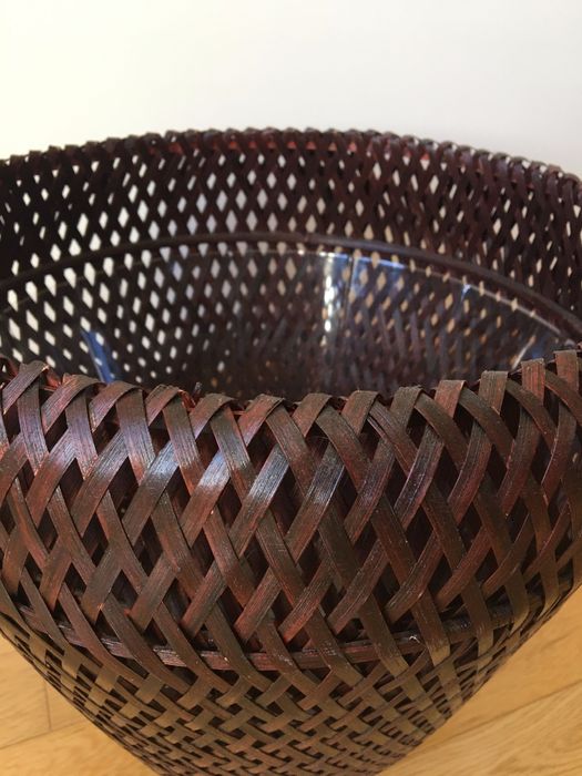 2 Vasos de vime castanho chocolate, IKEA