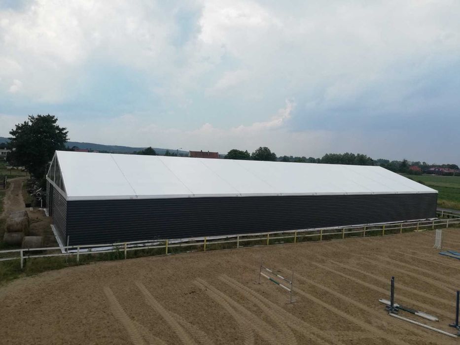 Ujeżdżalnia 20x50x4 Hala namiotowa