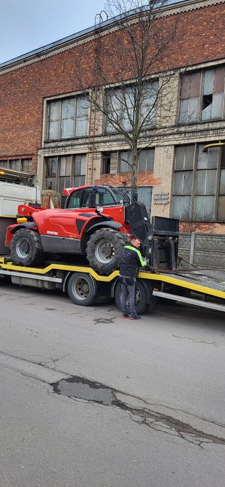 Ładowarka Manitou o udźwigu 9 ton na wynajem