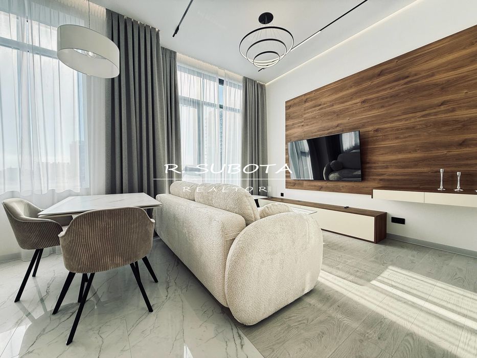 2.к. студия ЖК Небо 45м2 Новострой Парк Шевченко Новодворянский Башни