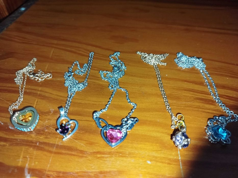 Fios de pescoço - colar coração moda - Tenho vários - Aceito trocas