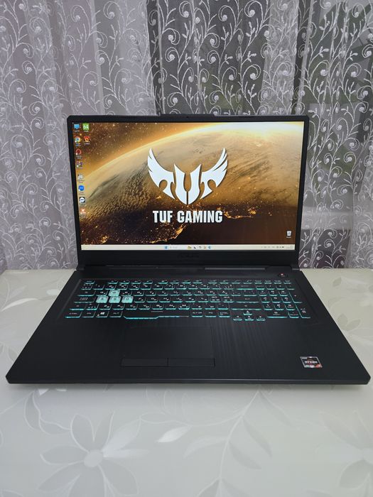 Asus TUF A17/144Hz/Ryzen 7 4800H×16CPU/RAM:16GB/RTX 3050/SSD:512GB