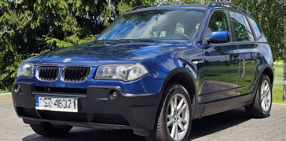 BMW X3 2.0d Klimatyzacja Hak pierwszy właściciel Zamiana
